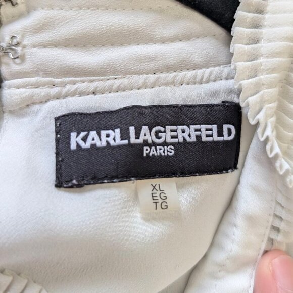 Karl Lagerfeld Soft Mock Neck Top - Picture 7 of 7